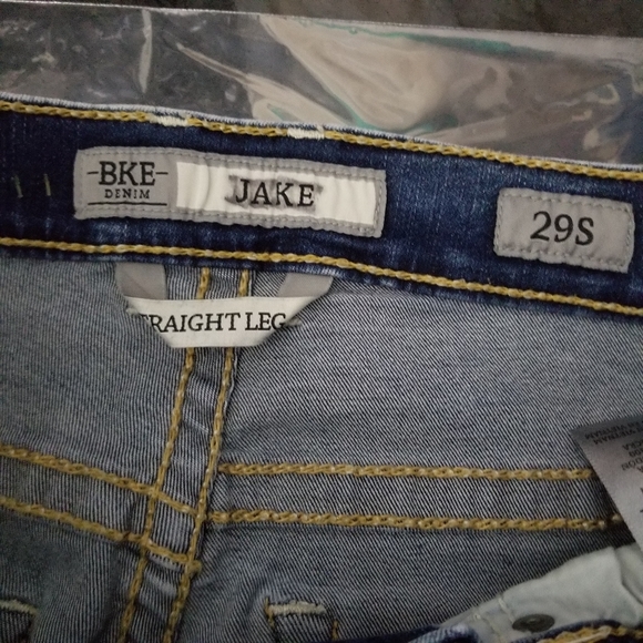 BKE DENIM | Jake straight leg stone wash jeans - Picture 6 of 8